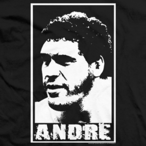 andre the giant black and white