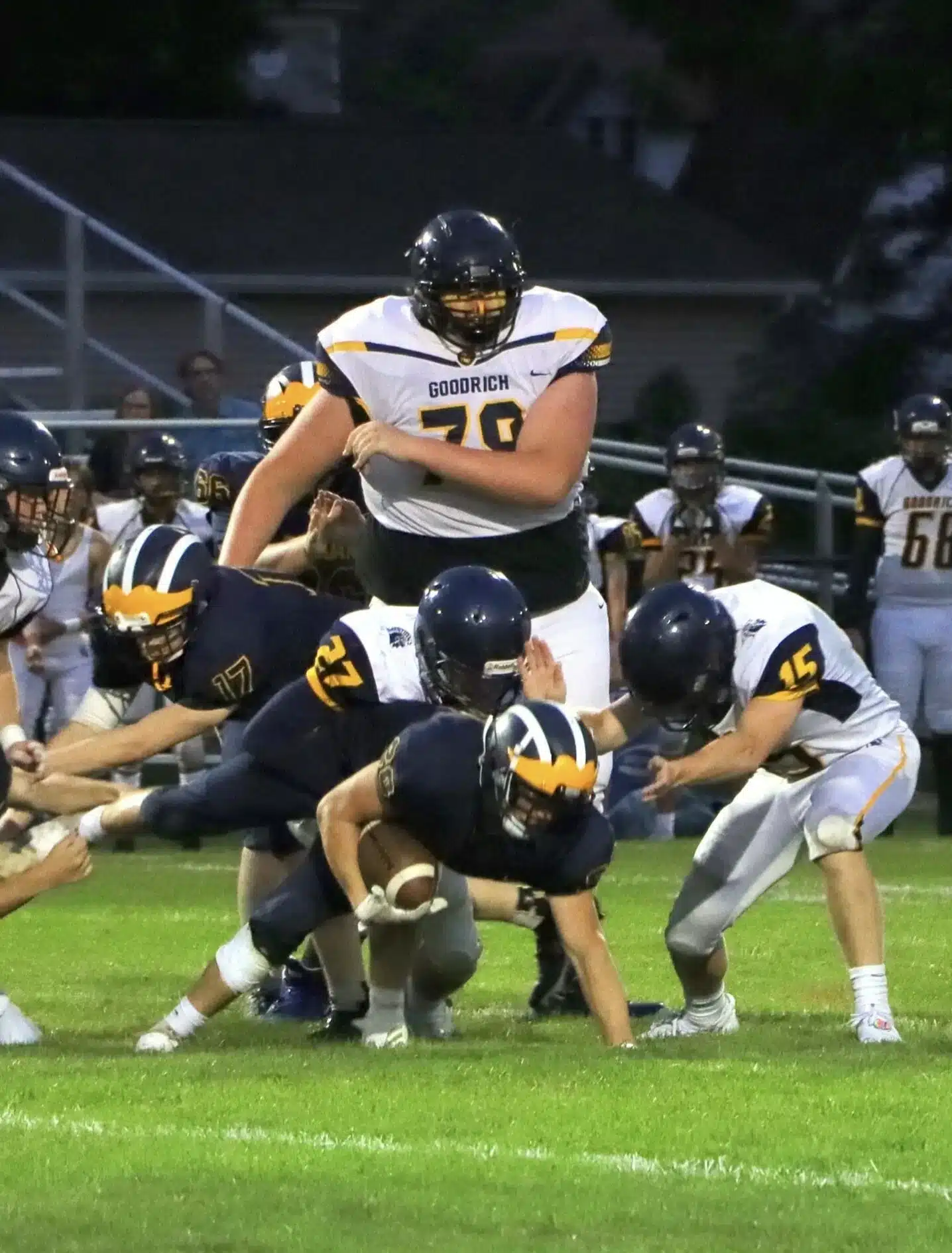 Eric, a menacing presence in football